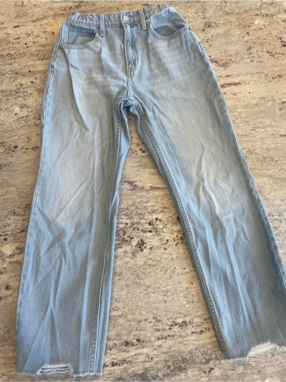 Old Navy Girls Slouchy Straight Jeans. EUC.  Size Girls 14.